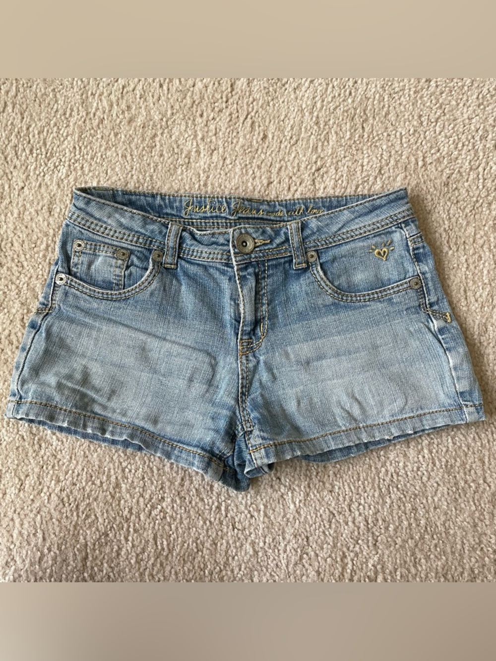 Justice Girls Denim Shorts
